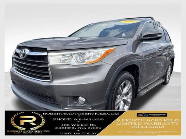 2014 Toyota Highlander XLE V6 for sale in Sanford, NC