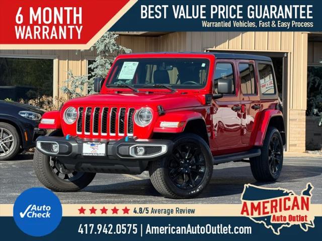 2022 Jeep Wrangler 4xe Unlimited Sahara 4x4 for sale in Nixa, MO