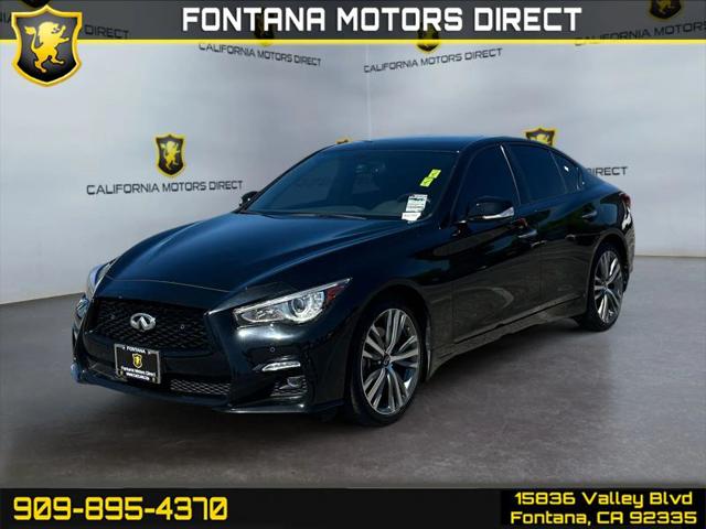 2023 INFINITI Q50 SENSORY AWD for sale in Fontana, CA