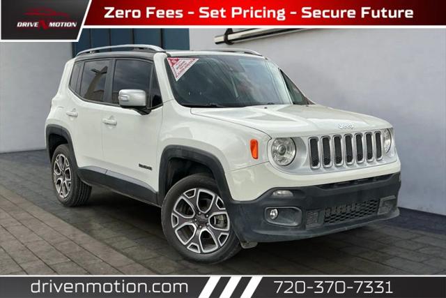 2018 Jeep Renegade Limited 4x4 for sale in Thornton, CO