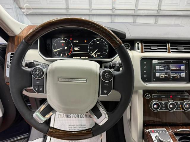2016 Land Rover Range Rover 3.0L V6 Supercharged