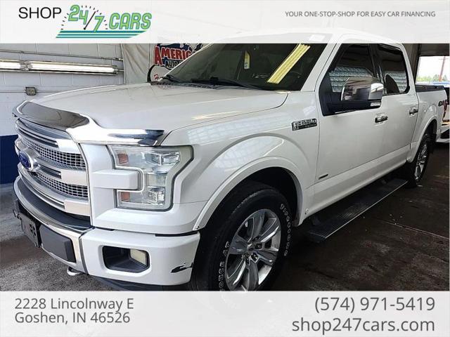 2015 Ford F-150 Platinum for sale in Larwill, IN
