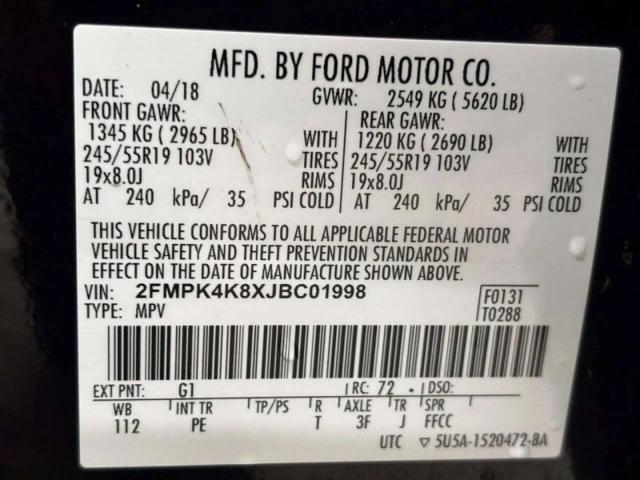 2018 Ford Edge Titanium