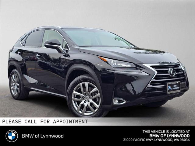 2015 Lexus NX 200t F Sport for sale in Lynnwood, WA