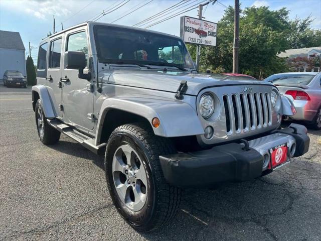 2017 Jeep Wrangler Unlimited Sahara 4x4 for sale in Fords, NJ