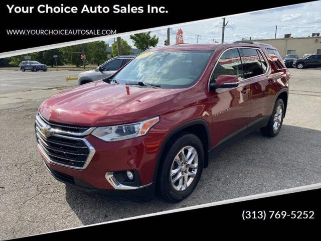 2018 Chevrolet Traverse LT Cloth for sale in Dearborn, MI