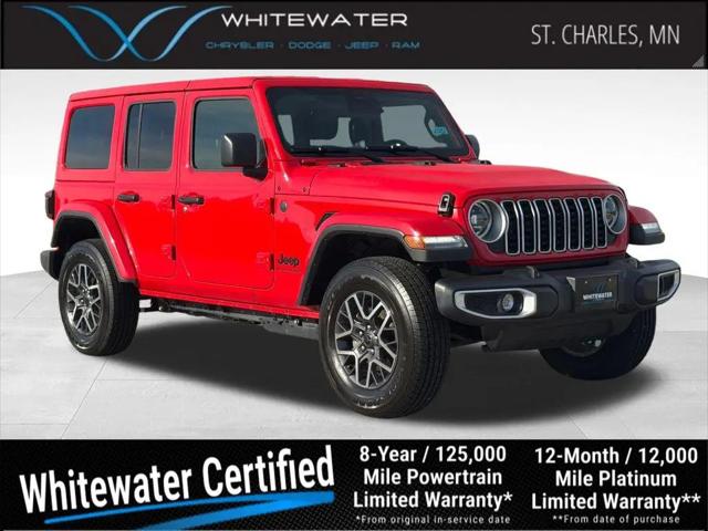 2026 Jeep Wrangler 4-Door Sahara 4x4 for sale in St Charles, MN