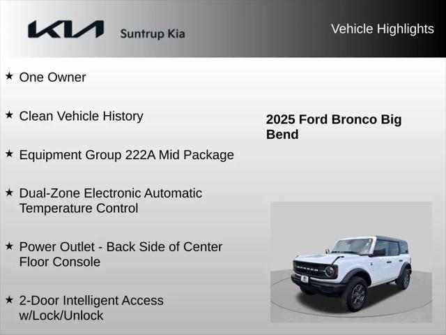 2025 Ford Bronco Big Bend