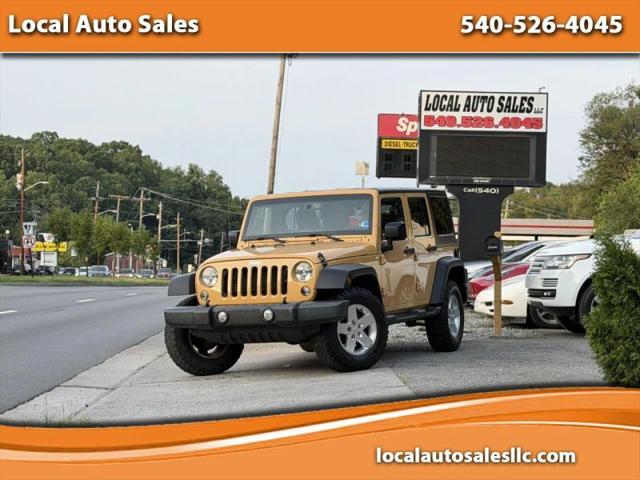 2014 Jeep Wrangler Unlimited Sport for sale in Roanoke, VA