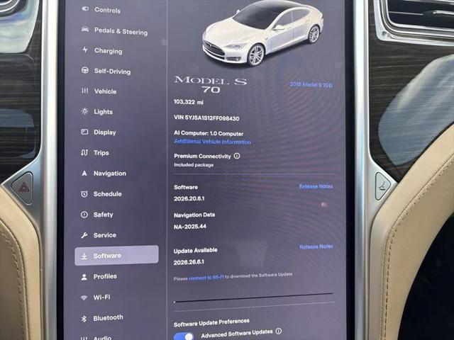 2015 Tesla Model S 70