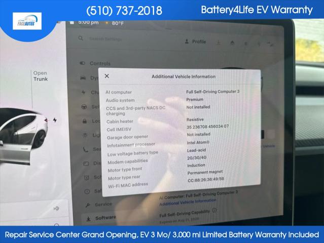 2020 Tesla Model 3 Long Range Dual Motor All-Wheel Drive