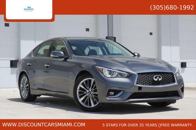 2018 INFINITI Q50 3.0t LUXE for sale in Opa Locka, FL