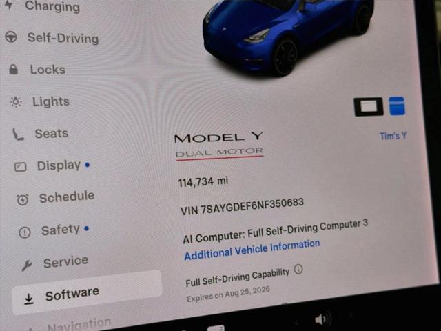 2022 Tesla Model Y Performance Dual Motor All-Wheel Drive