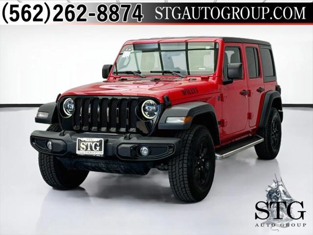 2023 Jeep Wrangler 4-Door Willys 4x4 for sale in Montclair, CA