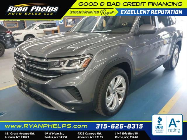 2021 Volkswagen Atlas 3.6L V6 SE w/Technology for sale in Sodus, NY
