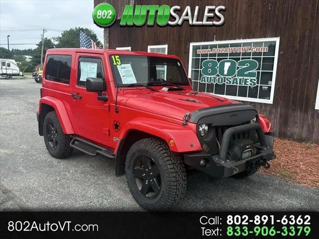 2015 Jeep Wrangler Wrangler X for sale in Milton, VT