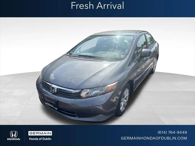 2012 Honda Civic LX for sale in Dublin, OH
