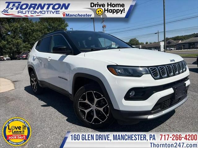 2024 Jeep Compass Limited 4x4 for sale in Manchester, PA