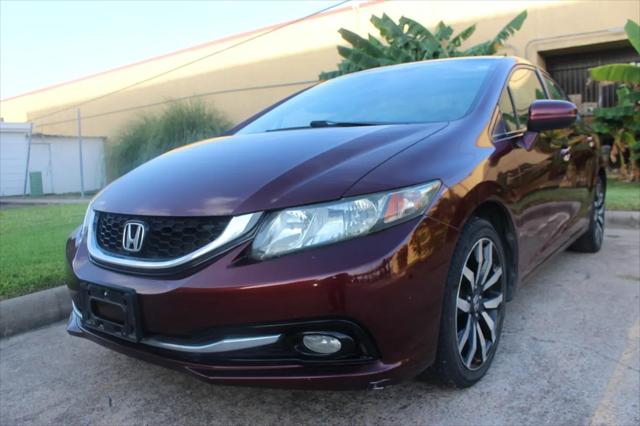 2015 Honda Civic EX-L for sale in Houston, TX