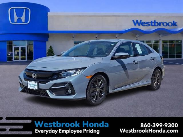 2021 Honda Civic EX for sale in Westbrook, CT