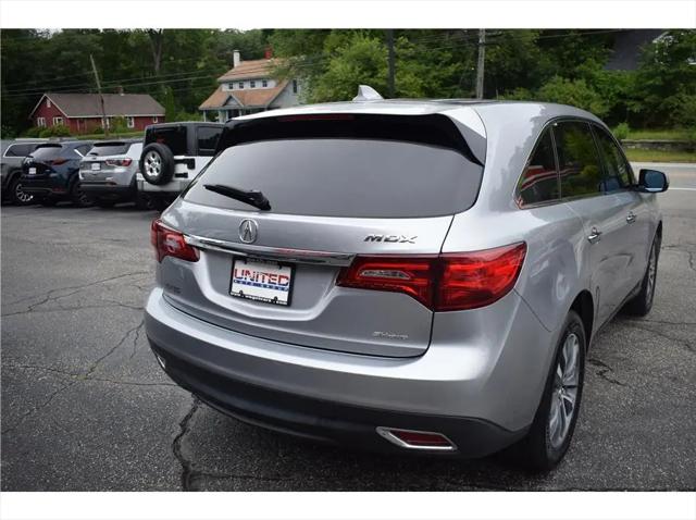 2016 Acura MDX Technology with Entertainment Package