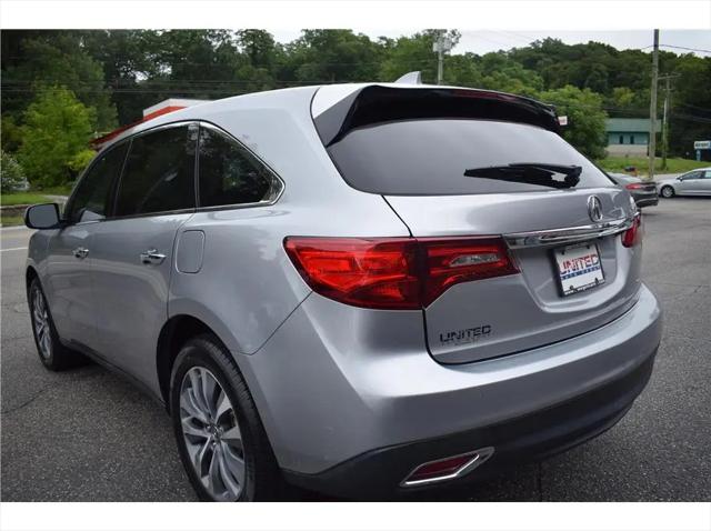 2016 Acura MDX Technology with Entertainment Package