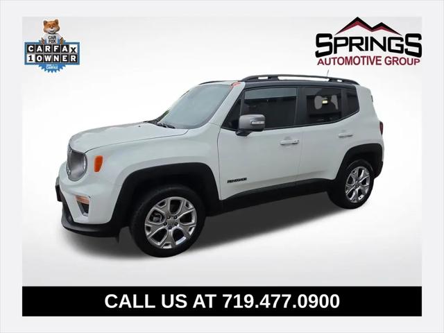 2019 Jeep Renegade Limited 4x4 for sale in Colorado Springs, CO