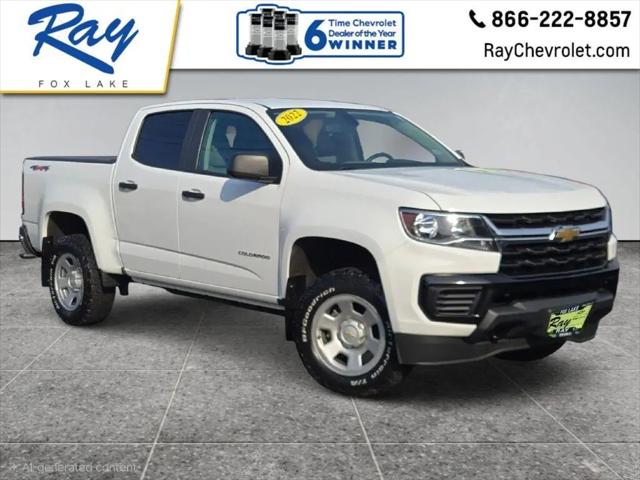2022 Chevrolet Colorado 4WD Crew Cab Short Box WT for sale in Fox Lake, IL