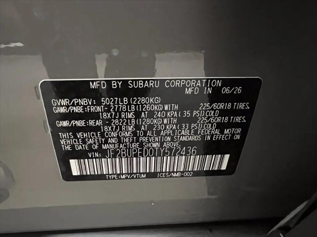 2026 Subaru Outback Touring