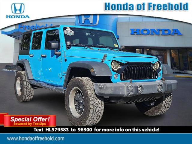 2017 Jeep Wrangler Unlimited Sport 4x4 for sale in Freehold, NJ