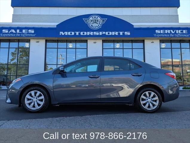 2016 Toyota Corolla LE for sale in Lowell, MA