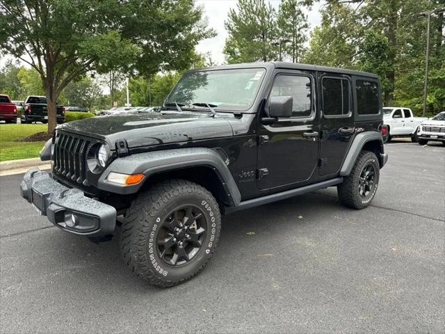 2022 Jeep Wrangler Unlimited Willys 4x4 for sale in Midlothian, VA