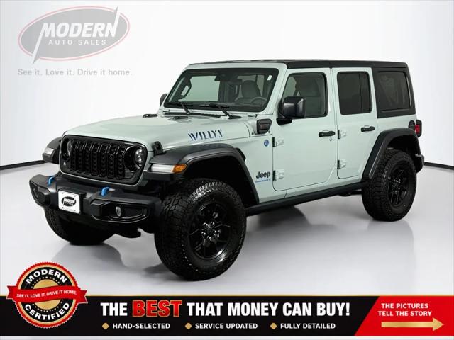2024 Jeep Wrangler 4xe Willys 4xe for sale in Tyngsboro, MA