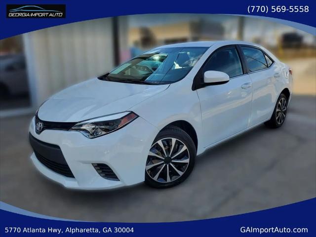2015 Toyota Corolla LE for sale in Alpharetta, GA