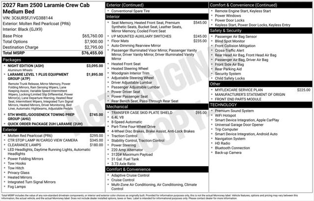 2027 Ram 2500 Laramie for sale in Lansing, KS