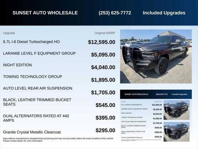 2023 Ram 3500 Laramie Crew Cab 4x4 64 Box