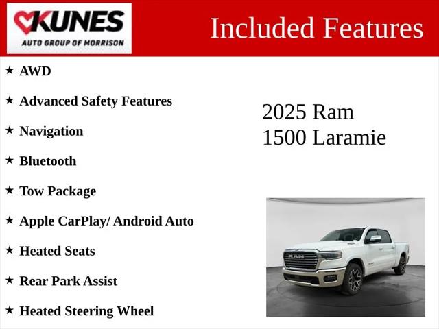 2025 Ram 1500 Laramie Crew Cab 4x4 57 Box