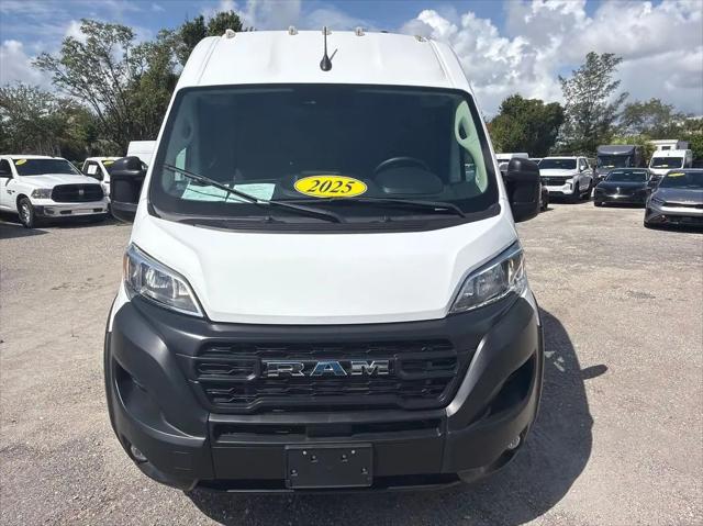 2025 Ram ProMaster 2500 Cargo Van Tradesman High Roof 159 WB w/Pass Seat