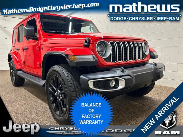 2025 Jeep Wrangler 4xe Sahara 4xe for sale in Marion, OH