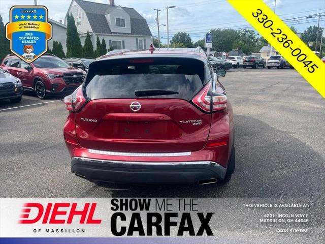 2017 Nissan Murano Platinum 2017 Nissan Murano Platinum