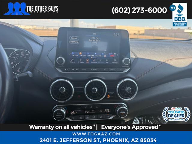 2023 Nissan Sentra SR Xtronic CVT