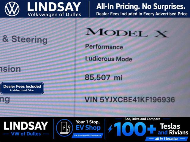2019 Tesla Model X Performance