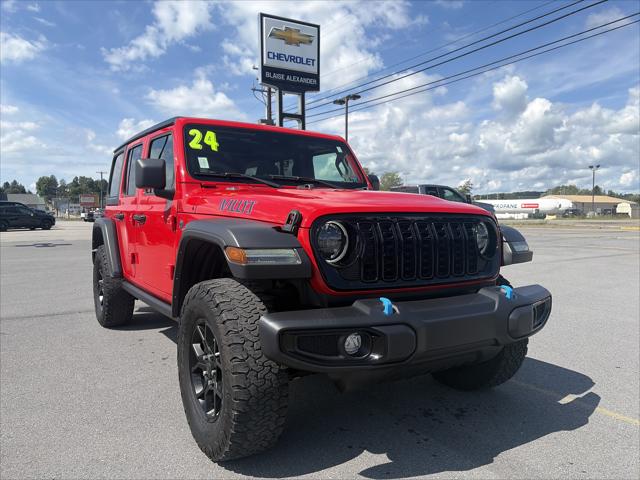 2024 Jeep Wrangler 4xe Willys 4xe for sale in Philipsburg, PA