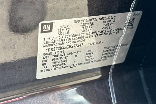 2016 GMC Yukon Denali