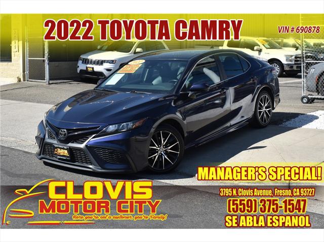 2022 Toyota Camry SE for sale in Fresno, CA