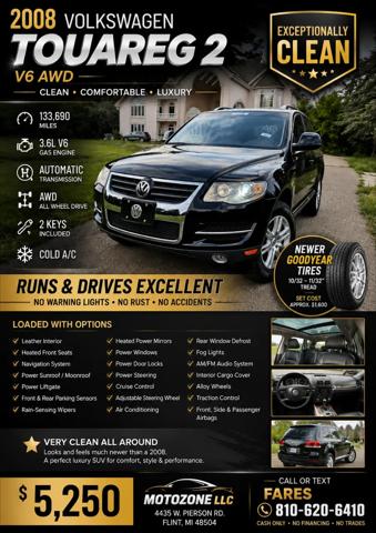 2008 Volkswagen Touareg 2 VR6 FSI for sale in Flint, MI