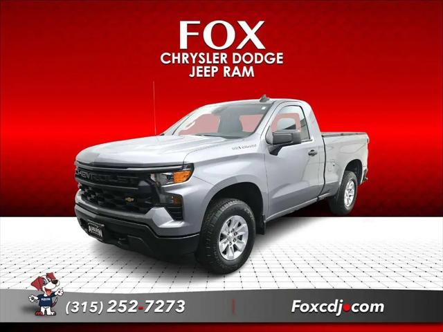 2024 Chevrolet Silverado 1500 4WD Regular Cab Standard Bed WT for sale in Auburn, NY