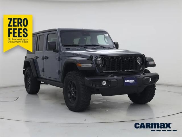 2025 Jeep Wrangler 4-Door Willys 4x4 for sale in San Antonio, TX