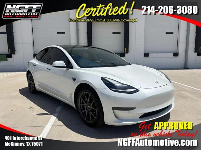 2021 Tesla Model 3 Standard Range Plus Rear-Wheel Drive for sale in McKinney, TX