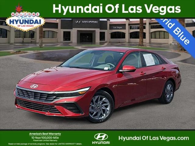 2025 Hyundai Elantra Hybrid Blue for sale in Las Vegas, NV